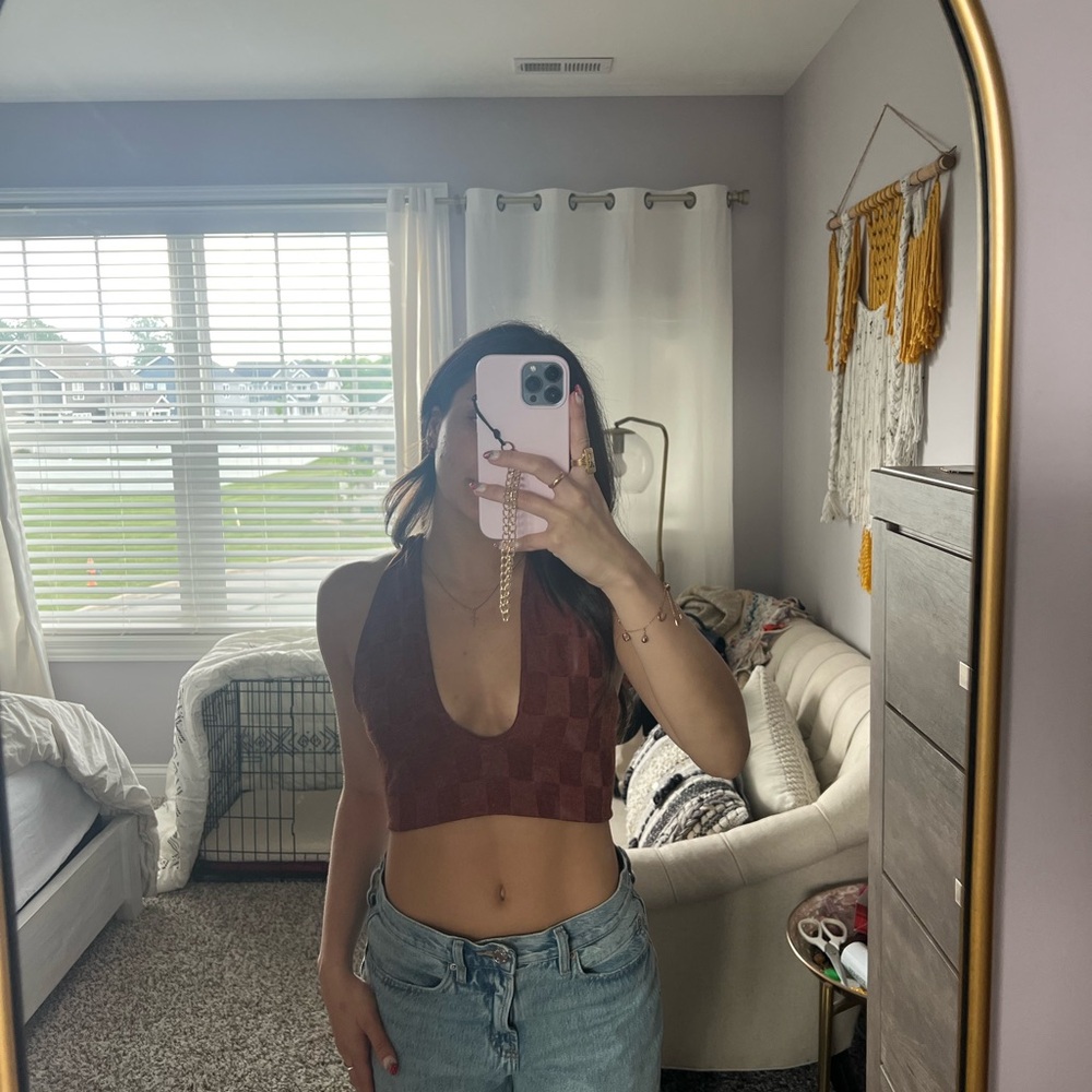 Beginning boutique crop halter. XS /US 2, AU6